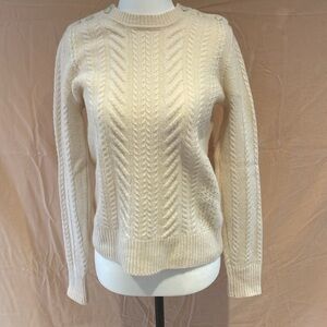 J Crew Cableknit Sweater